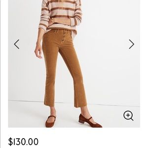 Cali Demi-Boot Jeans: Corduroy Edition